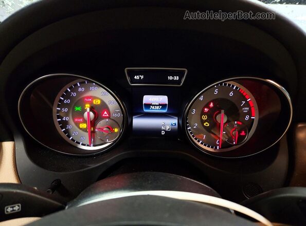WDCTG4GB5HJ287794 2017 MERCEDES-BENZ GLA White Widok tylnych siedzeń
