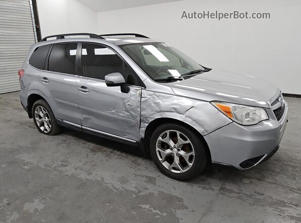 JF2SJAXC0GH468013 2016 SUBARU FORESTER 2.5I TO Silver 