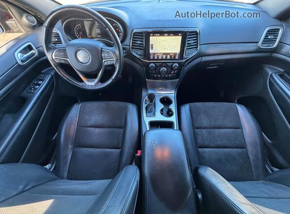 1C4RJFAGXKC670384 2019 JEEP GRAND CHER Burgundy Vista de los asientos traseros