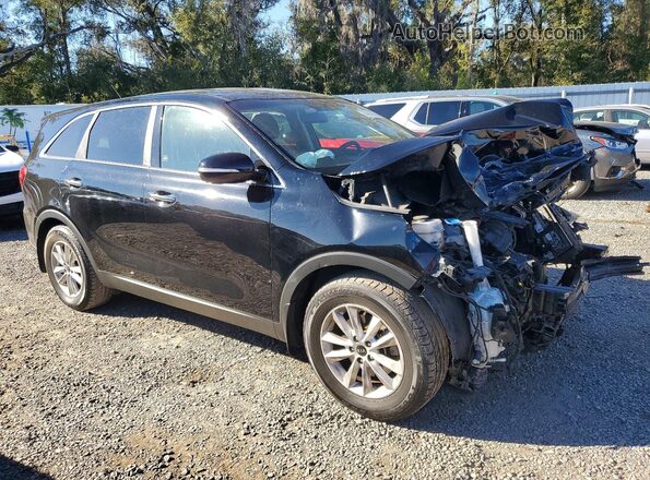 5XYPG4A35KG569496 2019 KIA SORENTO Black 