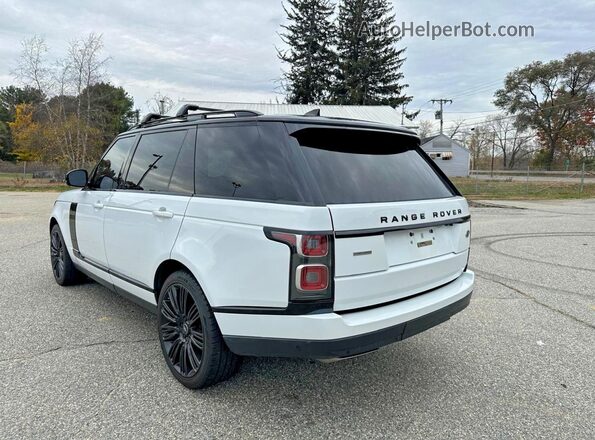 SALGS5RE8KA525544 2019 LAND ROVER RANGE ROVER White Задня права чверть