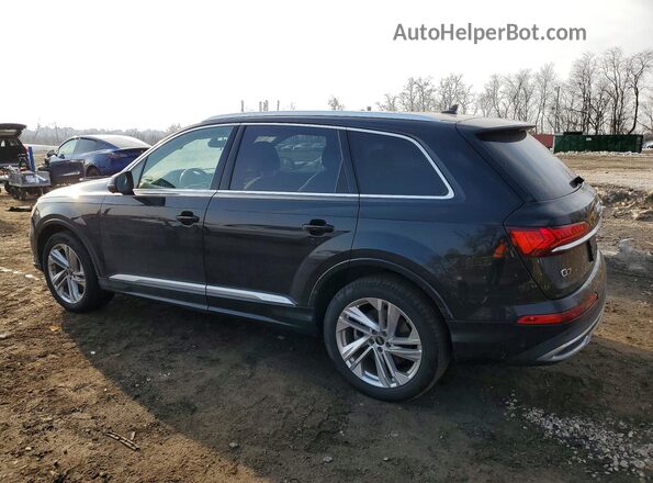 WA1LXBF72ND020155 2022 AUDI Q7 Black Задня права чверть