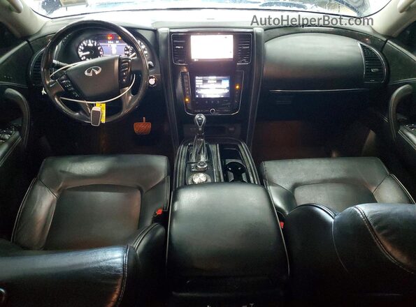 JN8AZ2AE2M9270644 2021 INFINITI QX80 Blue Вид щитка приладів