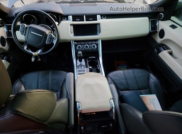 SALWR2FV9HA143817 2017 LAND ROVER RANGE Gray Vista del cuadro de instrumentos