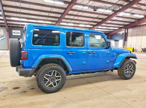 1C4PJXEN1SW644941 2025 JEEP WRANGLER Blue Առջևի աջ