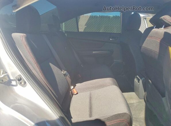 JF1VA1A67M9814844 2021 SUBARU WRX Silver უკანა სალონის ხედი