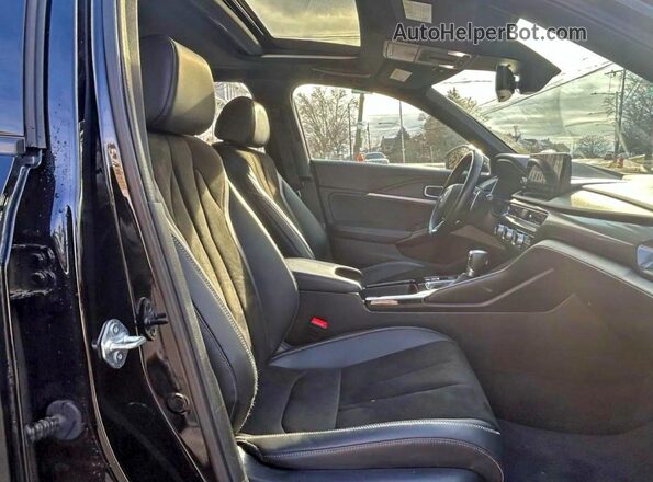 19UDE4H64PA005386 2023 ACURA INTEGRA Black Widok z tyłu