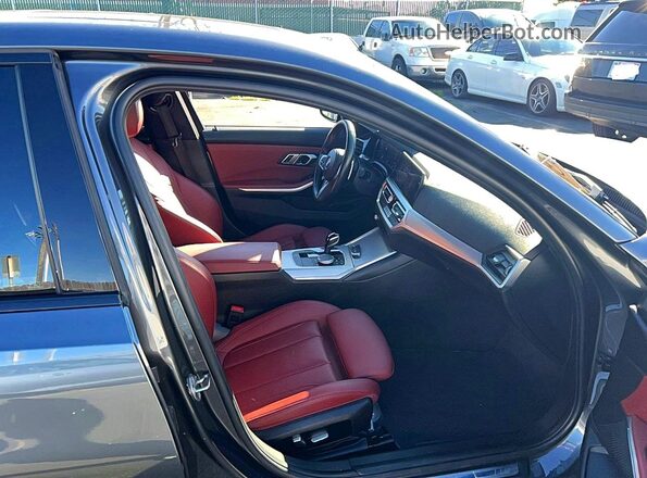 3MW5U7J03N8C59030 2022 BMW M3 Угольный Вид сзади