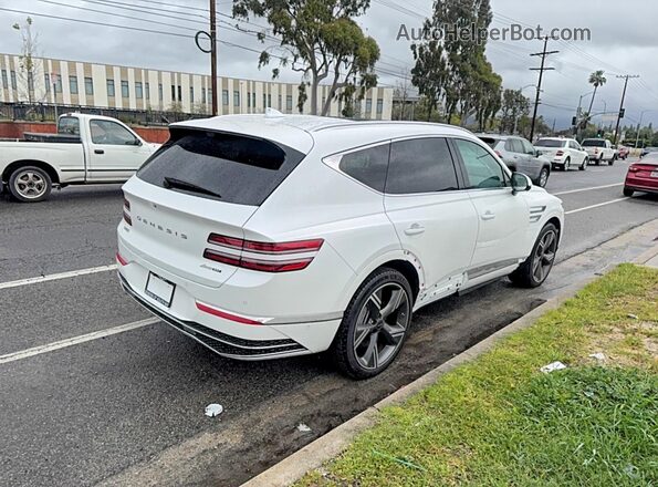 KMUHEESCXSU269592 2025 GENESIS GV80 White 