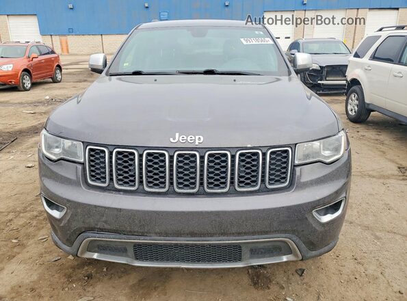 1C4RJFBG9HC729562 2017 JEEP GRAND CHER Серый Вид сзади