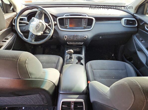 5XYPG4A38JG357531 2018 KIA SORENTO Черный 