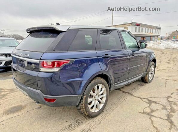 SALWR2VF1GA552189 2016 LAND ROVER RANGE Синий Вид спереди