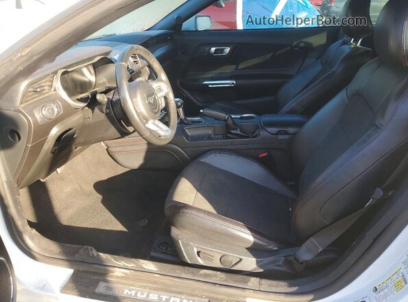 1FATP8FF3M5152923 2021 FORD MUSTANG White Առջևի վահանակի տեսք