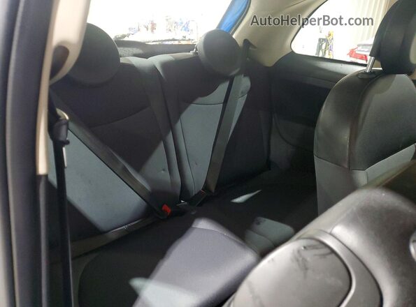 3C3CFFAR1GT201791 2016 FIAT 500 Blue Հետևի նստատեղերի տեսք