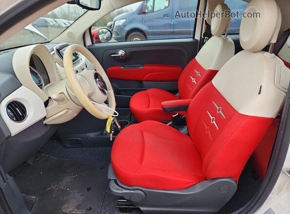 3C3CFFAR3GT228071 2016 FIAT 500 White Սալոնի դիմացի տեսք