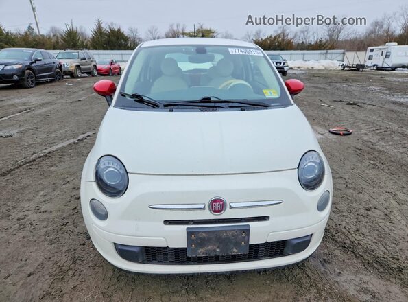 3C3CFFAR3GT228071 2016 FIAT 500 White Դիմացի տեսք