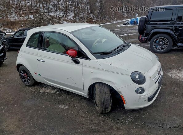 3C3CFFAR4GT229861 2016 FIAT 500 White Առջևի աջ