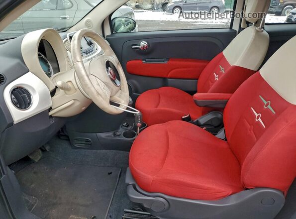 3C3CFFAR4GT229861 2016 FIAT 500 White Սալոնի դիմացի տեսք
