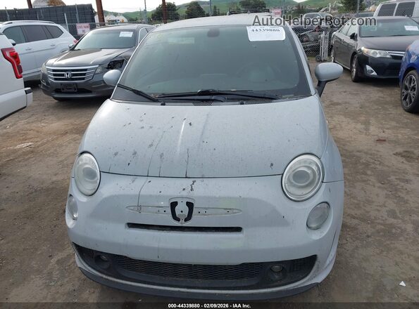 3C3CFFFH0HT594314 2017 FIAT 500 Gray ხელსაწყოთა პანელის ხედი