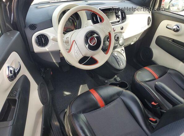 3C3CFFGE2GT125650 2016 FIAT 500 Charcoal წინა პანელის ხედი