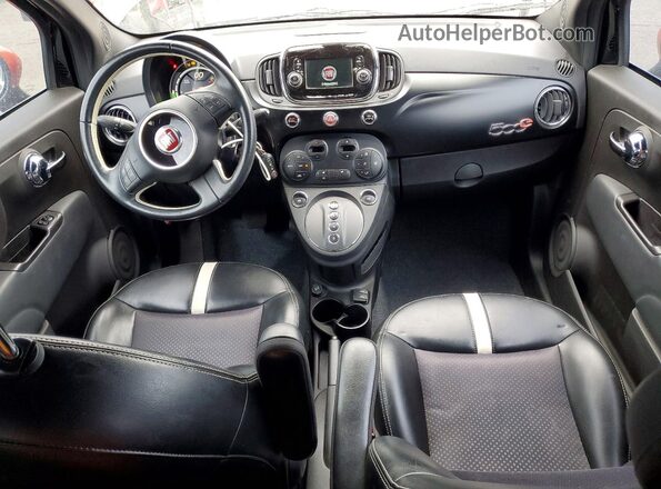 3C3CFFGEXGT247415 2016 FIAT 500 Черный Вид панели приборов