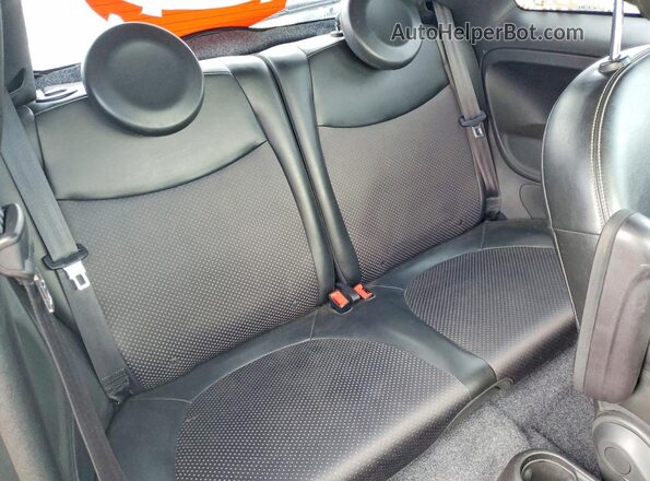 3C3CFFGEXGT247415 2016 FIAT 500 Черный Вид задних сидений