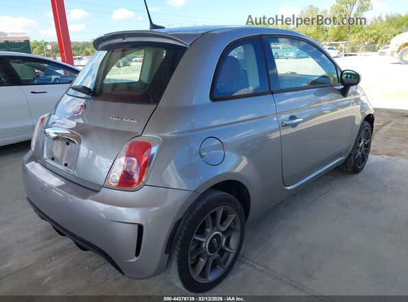 3C3CFFKH7JT528726 2018 FIAT 500 Silver 