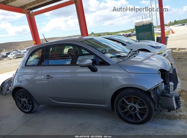 3C3CFFKH7JT528726 2018 FIAT 500 Silver 