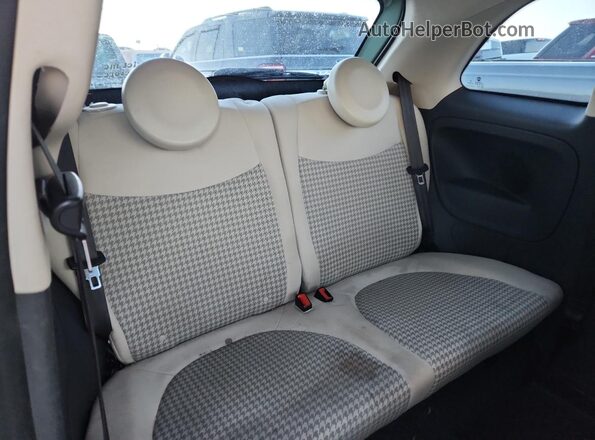 3C3CFFKR3HT661924 2017 FIAT 500 Зеленый Вид задних сидений