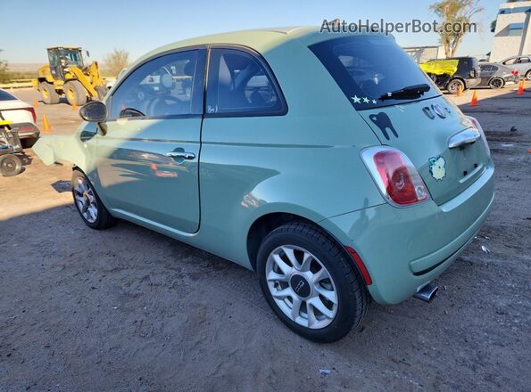 3C3CFFKR3HT661924 2017 FIAT 500 Зеленый Задняя левая четверть
