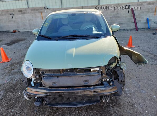 3C3CFFKR3HT661924 2017 FIAT 500 Зеленый Вид спереди