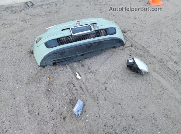 3C3CFFKR3HT661924 2017 FIAT 500 Зеленый Вид подкапотного пространства