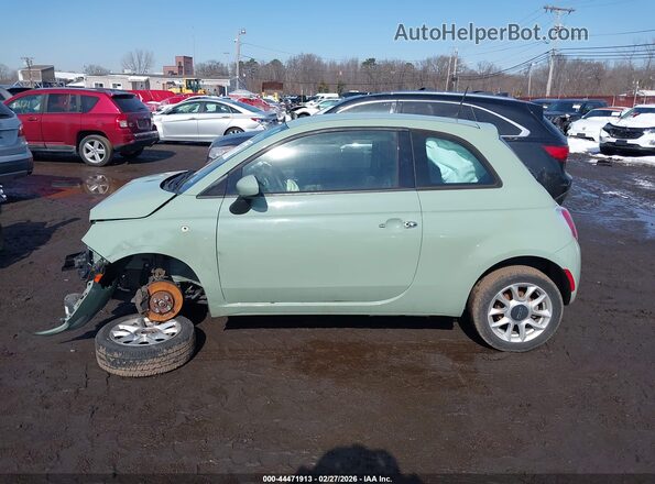 3C3CFFKR4HT535829 2017 FIAT 500 Зеленый Панорамный вид салона 360°