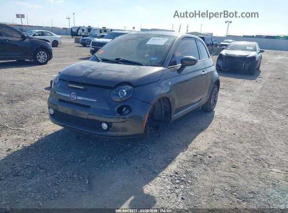 3C3CFFKR4HT697833 2017 FIAT 500 Серый Вид спереди