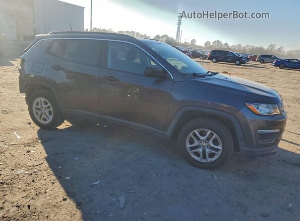 3C4NJCAB8KT726733 2019 JEEP COMPASS Silver 