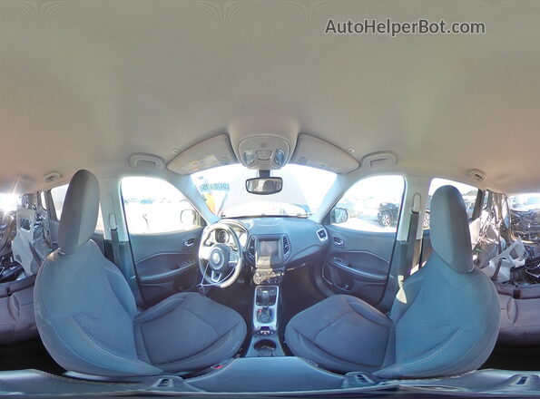 3C4NJCAB8KT726733 2019 JEEP COMPASS Silver 