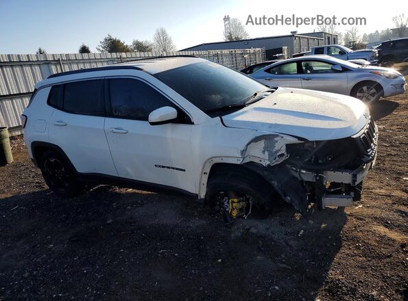 3C4NJCBB9KT809747 2019 JEEP COMPASS White წინა მარჯვენა
