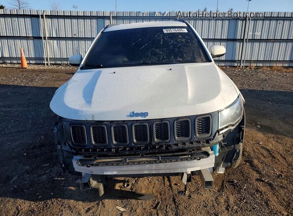3C4NJCBB9KT809747 2019 JEEP COMPASS White წინა ხედი