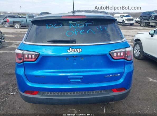 3C4NJCCB9LT110375 2020 JEEP COMPASS Синий 