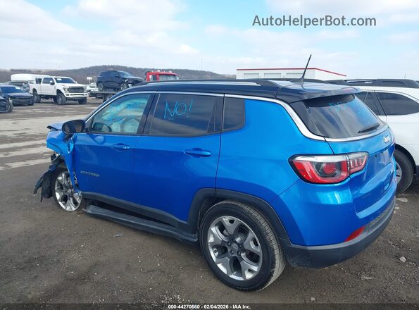 3C4NJCCB9LT110375 2020 JEEP COMPASS Синий Задняя левая четверть