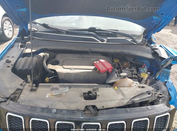 3C4NJCCB9LT110375 2020 JEEP COMPASS Синий Вид сзади