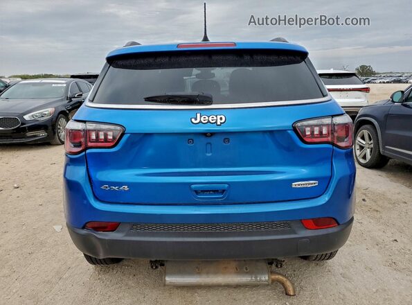 3C4NJDBB6KT647386 2019 JEEP COMPASS Blue 
