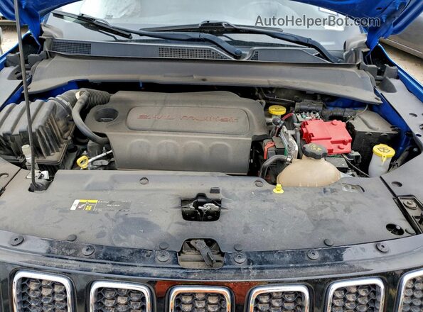 3C4NJDBB6KT647386 2019 JEEP COMPASS Blue 
