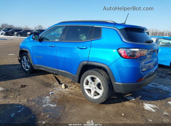 3C4NJDBN1PT501835 2023 JEEP COMPASS Blue უკანა მარცხენა