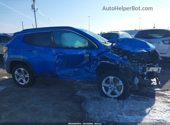 3C4NJDBN1PT501835 2023 JEEP COMPASS Blue სალონის 360-გრადუსიანი ხედი