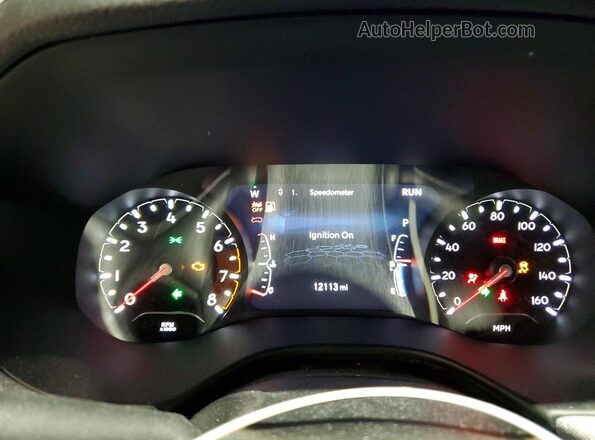 3C4NJDBN7PT534970 2023 JEEP COMPASS Blue Widok zestawu wskaźników