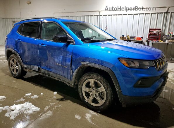 3C4NJDBN7PT534970 2023 JEEP COMPASS Blue Przód prawy