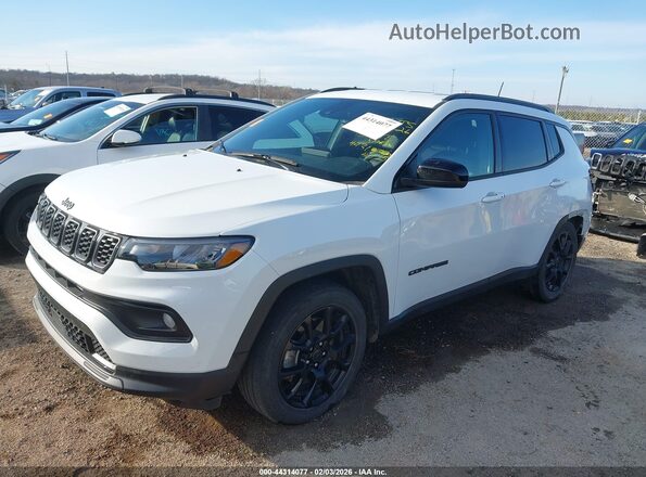 3C4NJDBN8ST556145 2025 JEEP COMPASS White Vista tres cuartos delantera izquierda