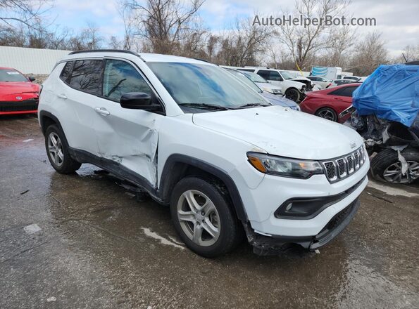 3C4NJDBN9PT561748 2023 JEEP COMPASS White Vista interior de 360 grados