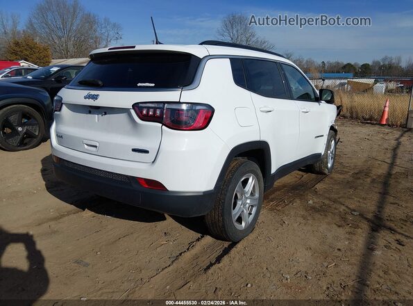 3C4NJDBNXPT561662 2023 JEEP COMPASS White უკანა მარჯვენა